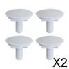 2x 4x Kitchen Faucet Hole Cover, Blanking Plug, Practical, Sink Tap Plate Stopper Cover for