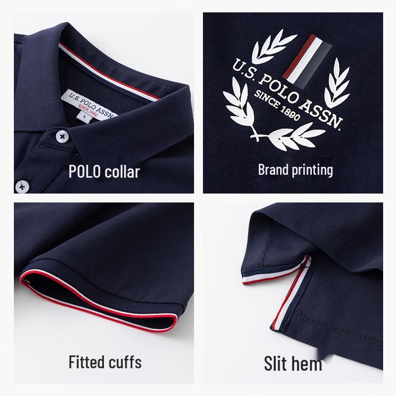 U.S. POLO ASSN. Men's Business Casual Short-Sleeve Polo Shirt