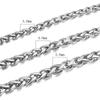 Мужская цепочка Keel Single Chain из нержавеющей стали Цепочка для пары Ключица Ожерелье Ювелирные изделия Подарок