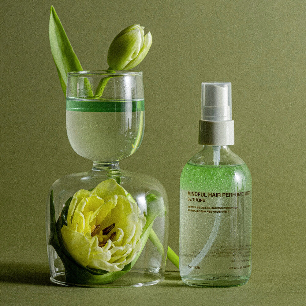 TOUN28 Reminiscence De Tulip Hair Perfume Mist 100ml – Floral Hair Essence Mist with Baobab Oil for Softness and Shine