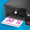 Imprimante multifonction A4 - EPSON - Ecotank ET-2870 - Wi-Fi - Réservoirs d’encre - 3 ans d’encre inclus
