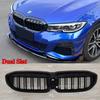 Front Bumper Hood Kidney Grill Racing Grilles For BMW 3 Series G20 G21 318i 320i 330i M340i 330d 2019-2022 Black Bodykits Tuning
