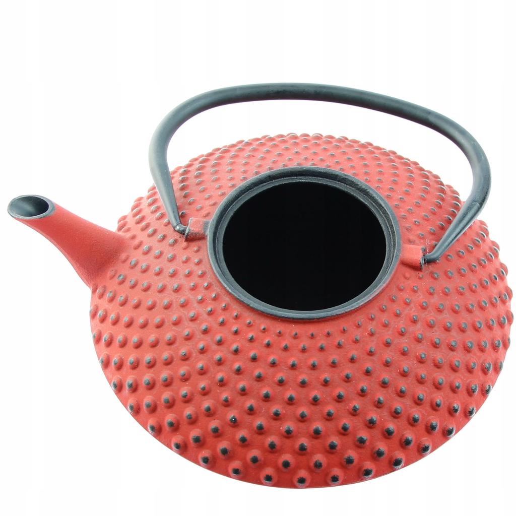 KETTLE, CAST IRON, TEA INFuser