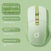 Трехрежимная беспроводная мышь Forerunner Matcha с зарядкой для ноутбука, настольного компьютера, офисной игры, без звука, Bluetooth