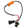 9006 LED Load Resistor Kit 50W 6Ohm Harness Adapter Anti Flicker Error Decoder Warning Canceller for LED DRL Fog Light