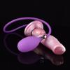 Inflatable Silicone Vibrator Anal Plug Anal Dilator Dildo Masturbator Sex Toy Fisting Realistic Penis Big Dick Gay Slave BDSM