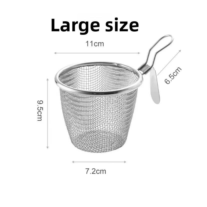 Home-use Hotpot Strainer with Hook for Noodles and Fried Foods