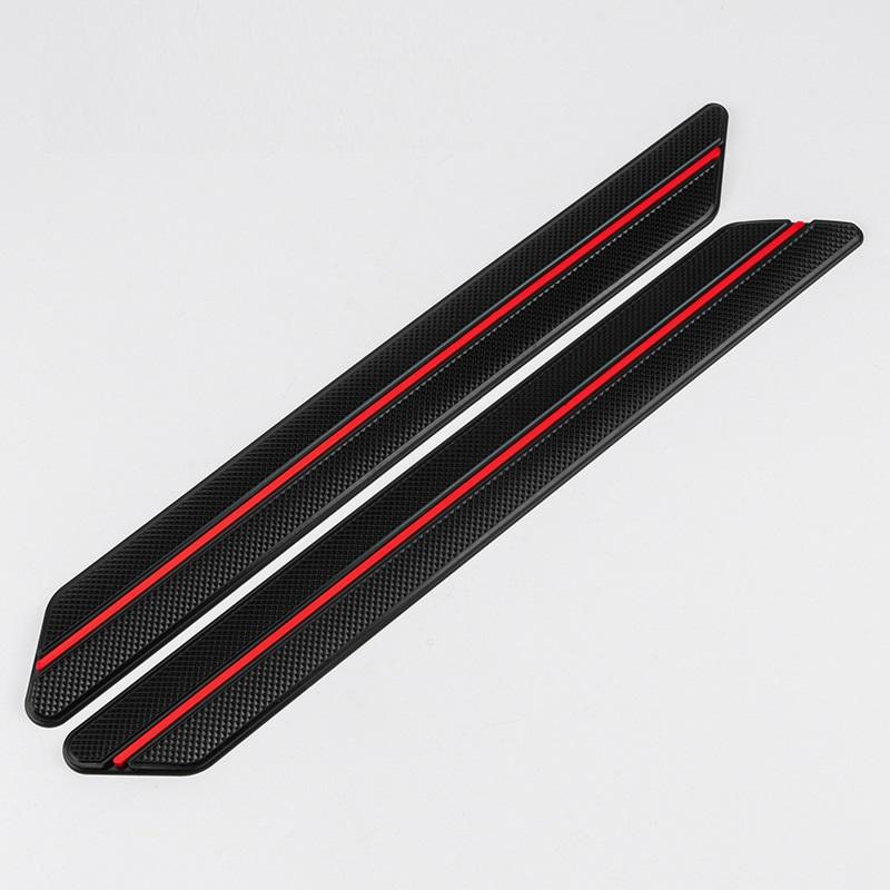 Universal Truck Car 2PCS Bumper Protector Strips Rubber Anti Scratch Guard Protective Corners for Exterior Protection