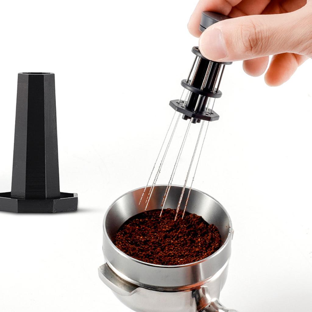 Игла для распределения кофе, размешиватель кофейного порошка, распределитель кофейной гущи, штифт для кофейного порошка, текстура ABS для кофе