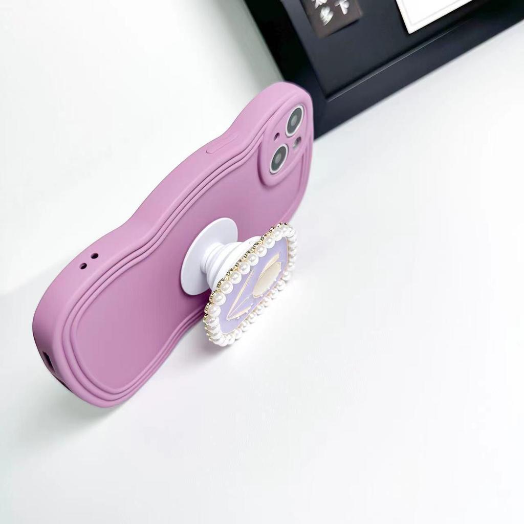 Чехол для телефона Palace Style Pearl Flower с кронштейном для iPhone 14 Pro Max / 13 Pro / 15
