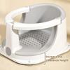 Baby Shower Seat Ergonomic Design Stable Comfortable Bath Chair Toddler Bath Chair Baby Bath Safety Seat