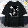Summer Men's T-Shirt Jujutsu Kaisen Graphic Printing Fashion Harajuku 2024 Clothes Cause and Effect Women's Y2K Tops T-Shirt