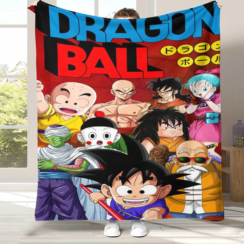 Аниме D-Dragon Ball Игра Мультфильм Фланелевое Одеяло, Ультра Мягкое Теплое Плюшевое Покрывало для Дома Спальни Кровати Дивана Офиса Кемпинга