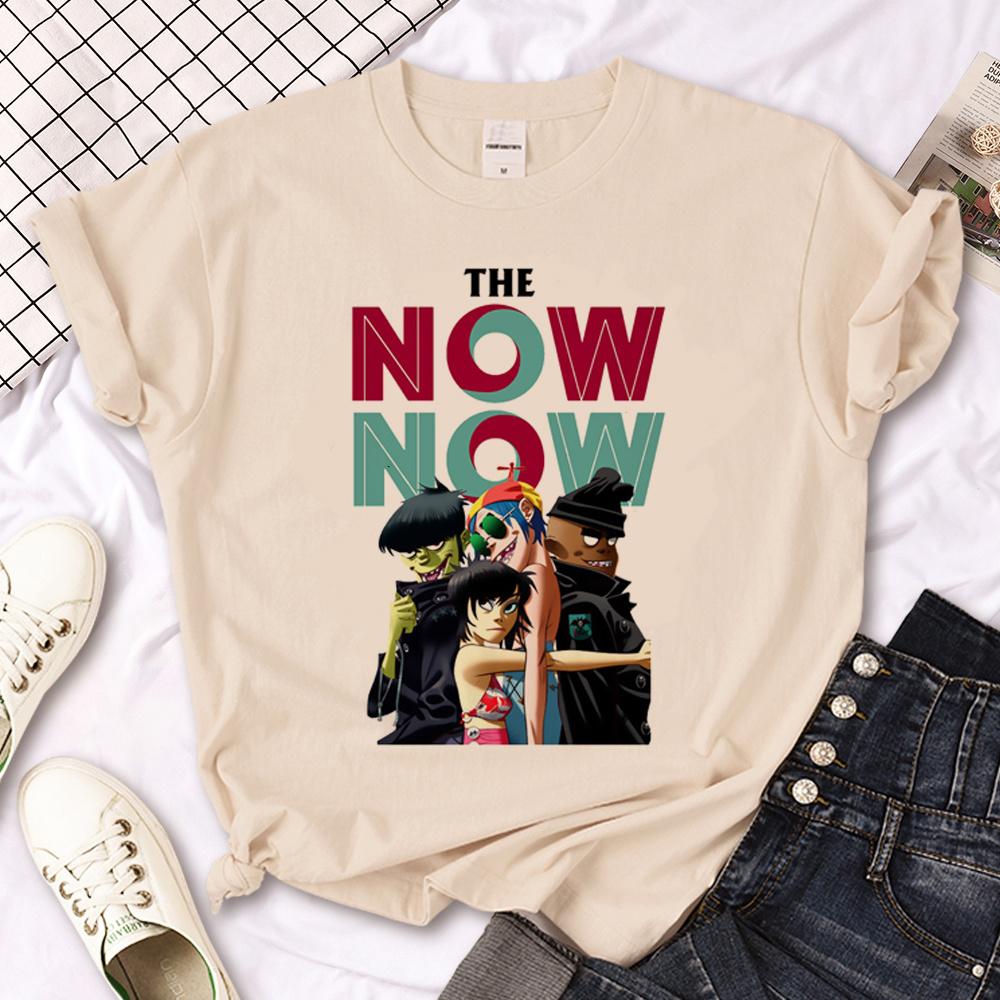 Gorillaz tshirts Women graphic funny designer tshirt girl graphic clothing