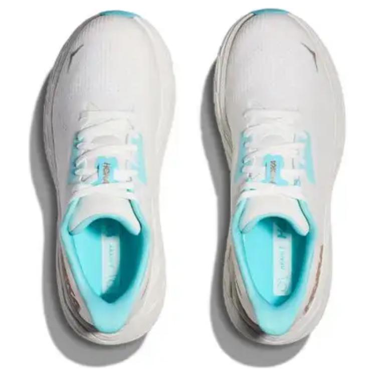 HOKA Arahi 7 Frost Rose Gold Women Sneakers White 1147851-FTRS