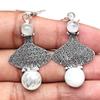 Серьги из серебра 925 пробы с лунным камнем, стерлинговые ювелирные изделия, радужная серьга, натуральный драгоценный камень