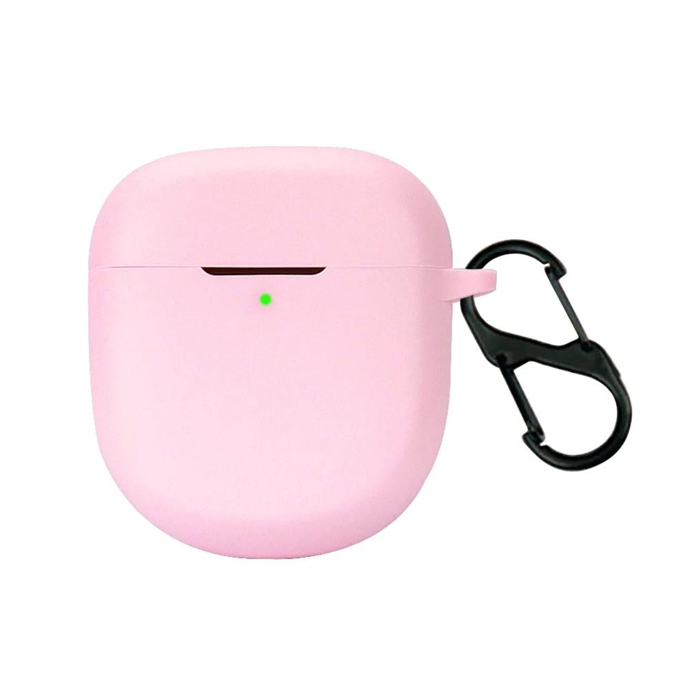 Силиконовый чехол-держатель для наушников с крючком, моющийся, защитный чехол для беспроводных наушников, замена для Bose QuietComfort Earbuds II