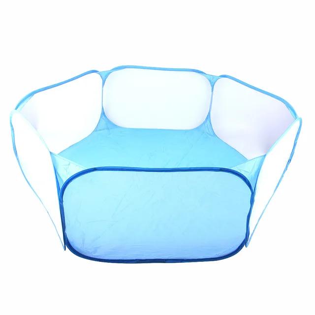 Portable Pet Fence Kitten Pet Dog Cage Folding Cage Playpen for Hamster Hedgehog Small Animal Breathable Puppy Rabbit Guinea Pig