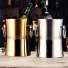 Commercial Bar KTV Dedicated Ice Bucket Creative Beer and Red Wine Champagne Bucket Stainless Steel Ice Bucket Beer Cooler