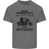 Old Man Motorbike Biker Motorcycle Funny T Shirt