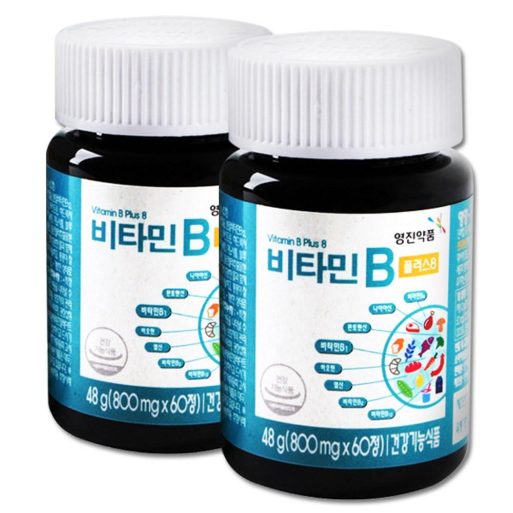 Youngjin Pharmaceutical Vitamin B Plus 8 Supplements 2 pcs, 60 tablets