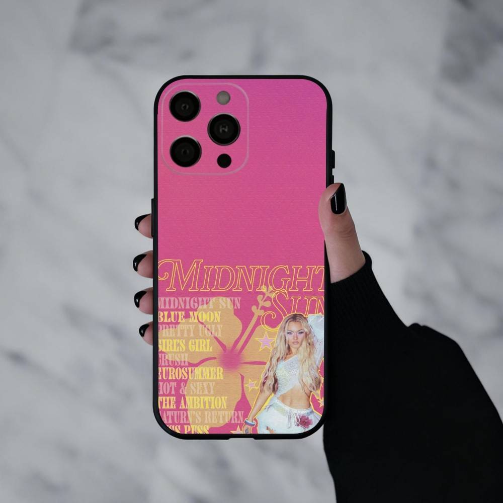 M-Midnight Sun Z-Zara L-Larsson Чехол для телефона Силиконовый Мягкий Для IPhone 17pro 16 15 14 13 12 11 X XR Plus Pro Max Plus