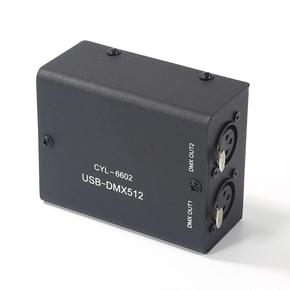 DMX512 Светодиодная машина управления светом Модуль управления светом сцены Компактный декодер контроллера света сцены