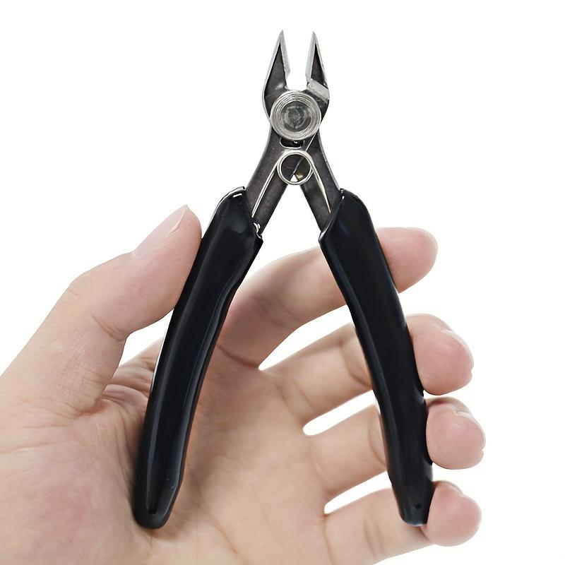 1PC Stainless Steel Cutting Pliers Versatile, Durable & Comfortable - Ideal For Construction, Repairs, And Wire Cutter Jewelry Making Plier