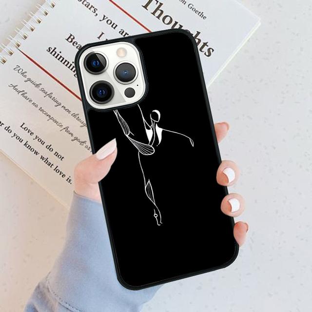 Чехол для телефона Балерина Девочка Для iPhone 17 Air 16 15 14 Plus apple 16 11 12 13 Pro Max coque