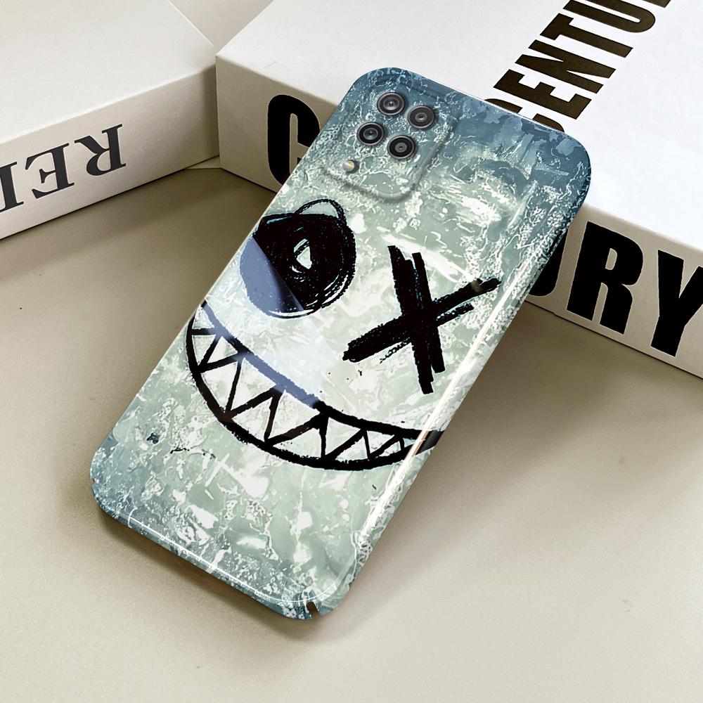 Все включено Чехол для телефона с пленкой Мультяшный модный дизайн Жесткий чехол Полная защита Защитный чехол для камеры для Samsung Xiaomi Poco Redmi Infinix Tecno