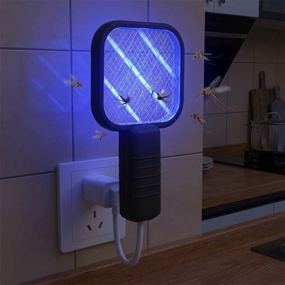 UV Light Mini Mosquito Trap 5 Layer Security Net Mosquito Killer Lamp USB Mosquito Swatter Outdoor