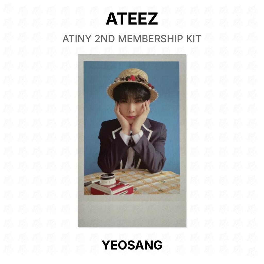 ATEEZ ATINY 2-й Набор Члена Клуба Официальная Фотокарточка
