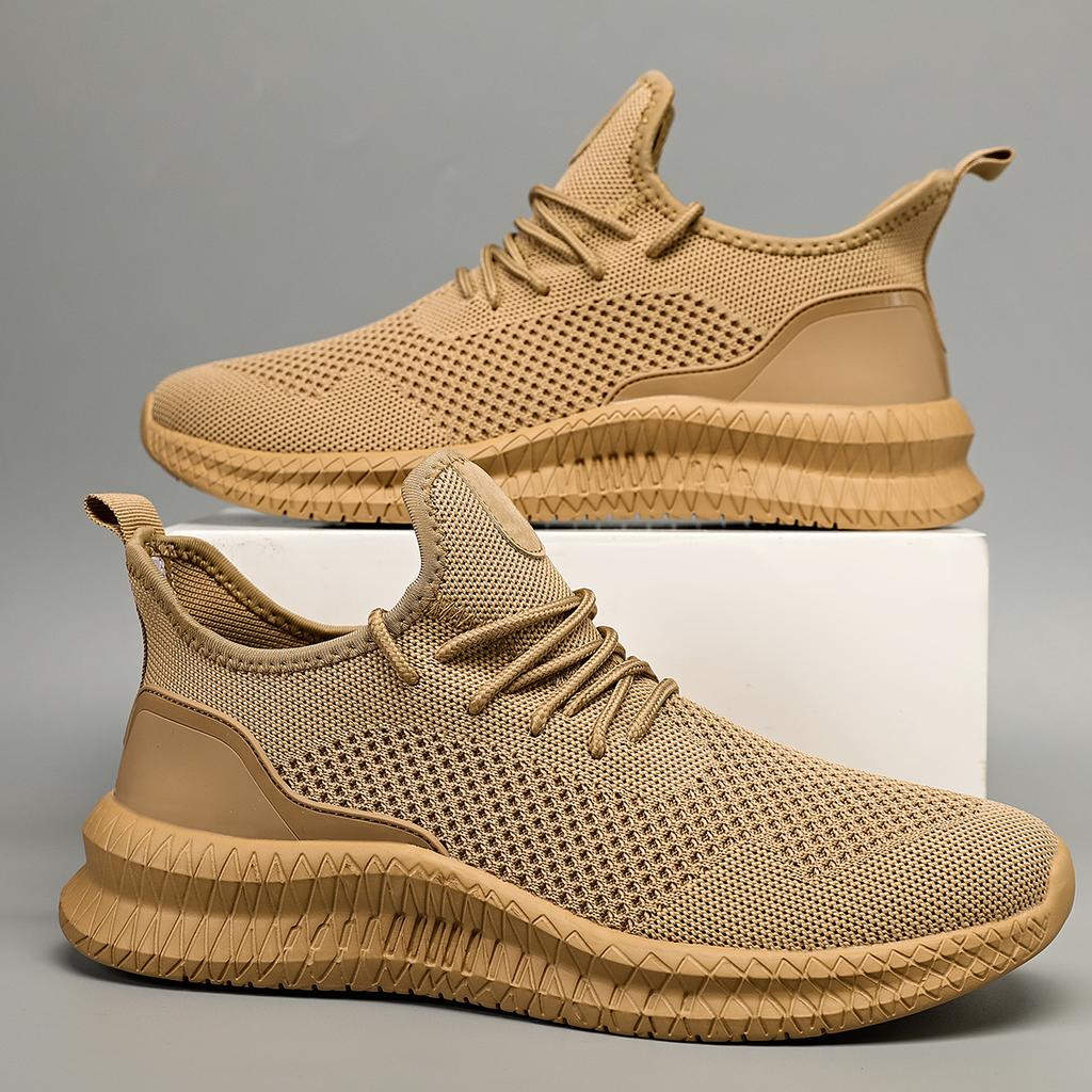 Men's Breathable Sneakers Fashion Trainer Athletic Casual Shoes High Quality Running Walking Tennis Outdoor Sneakers for Man