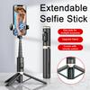 Extendable Selfie Stick Tripod with Wireless Remote Shutter Compact Design Portable