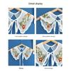 Organza Embroidery Dingzhu Shawl Collar White Detachable Shirt Collar Fashion Women's Lace Collar