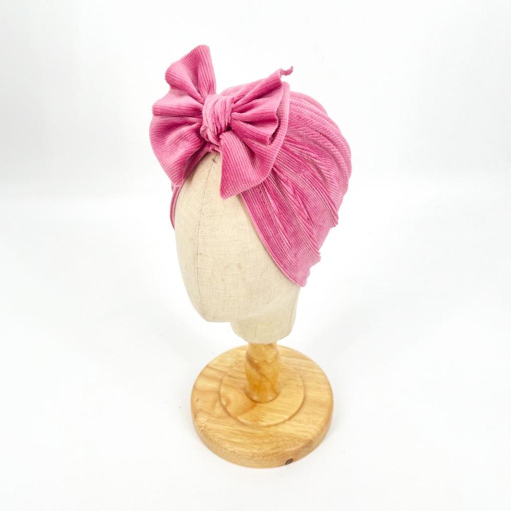 Детские головные уборы для маленьких мальчиков и девочек, однотонная шапка с бантом, аксессуары для головных уборов