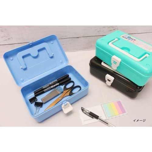 KOKUBO Industries Storage Case Stack Box, Clear, 7 X 13 X 20 Cm, 3808