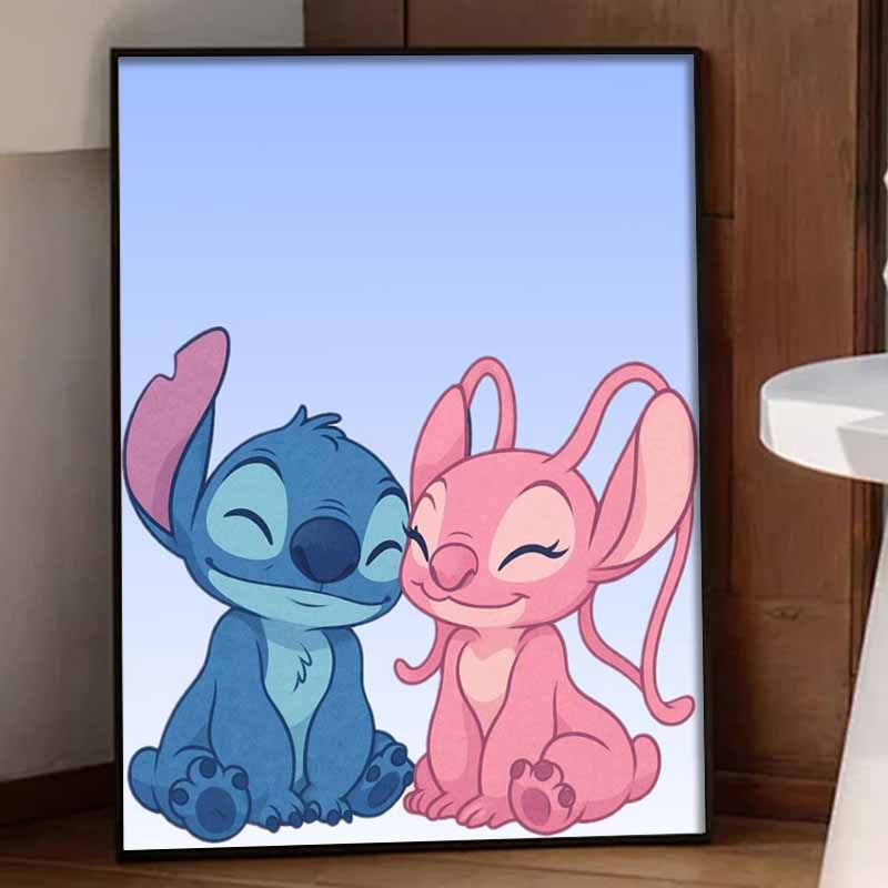 Disney Алмазная мозаика 5D DIY Ангел Стежок Алмазная живопись Искусство Алмазная живопись Набор Подарок для взрослых/новичков Идея для дома Декор