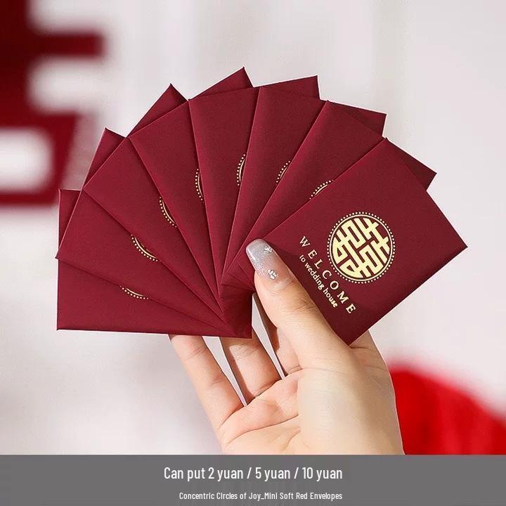 Newcomer Special: Wedding Double Happiness Red Envelope - Bride Pickup Door Décor