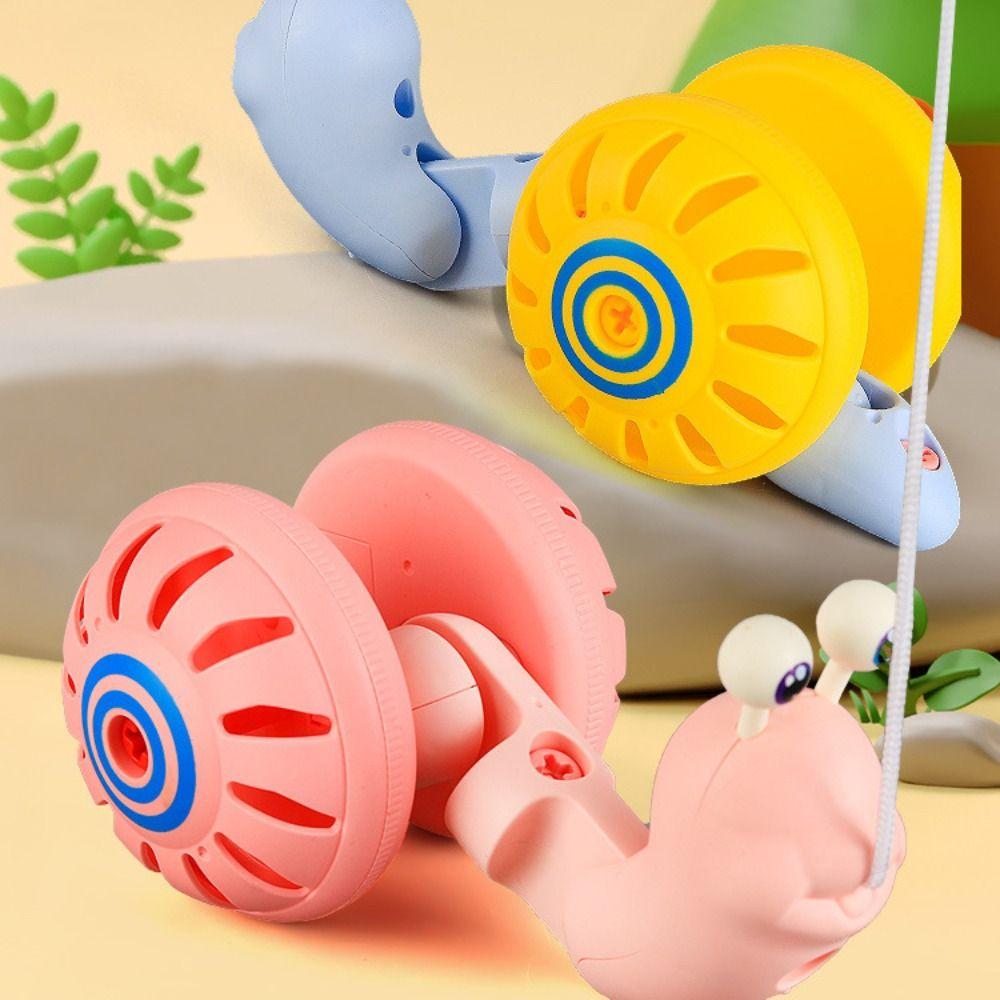 PP Интерактивная Игрушка для Обучения Ходьбе с Тяговым Шнуром Мультяшная Игрушка Ходячее Животное Тренировка Интереса