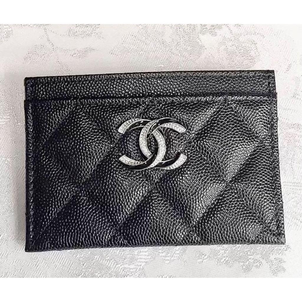 Used chanel card case