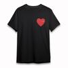 Women's Plus Size Classic T-Shirt Red Heart With You Are Here Location Tee USA