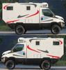 Camper, Motorhome, Trailer Stickers (both Sides), Vinyl Graphic Kits, Decals, Self-installation Stickers, Style