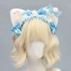 Банты Повязки на голову Очаровательные Фотореквизиты Хэллоуин Аниме Повязки на голову Вечерний головной убор Веселые повязки на голову для музыкальных фестивалей