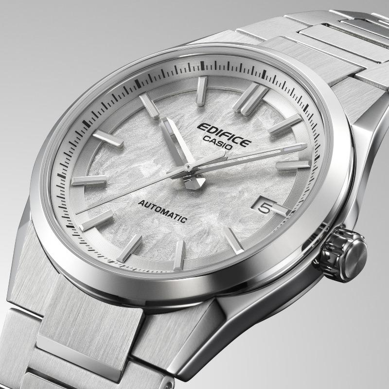 Casio Мужские аналоговые кварцевые часы Edifice из нержавеющей стали, водонепроницаемые 100 м, EFK-110D-7A