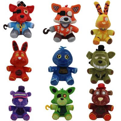 Five Night At Freddy Fnaf, милые плюшевые игрушки, игровая кукла, 18 см, медведь Бонни, Фокси, мультяшные мягкие куклы, игрушки Фредди для детей, подарки