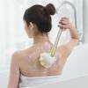 Long Handled Bath Brush Soft Hair Bath Scrubber Household Detachable Shower Tool Back Rub Body Scrubber Bathroom Accessories
