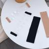 Women Elastic Band Solid Color Bra Buckle Bra Accessories Transparent Bra Extender Extension Buckle