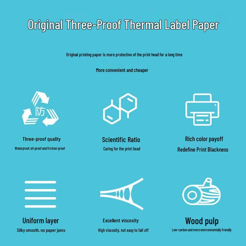 Zebra Technologies 100x80mm Thermal Labels for ZD888T, GK888T, ZD420 Printers