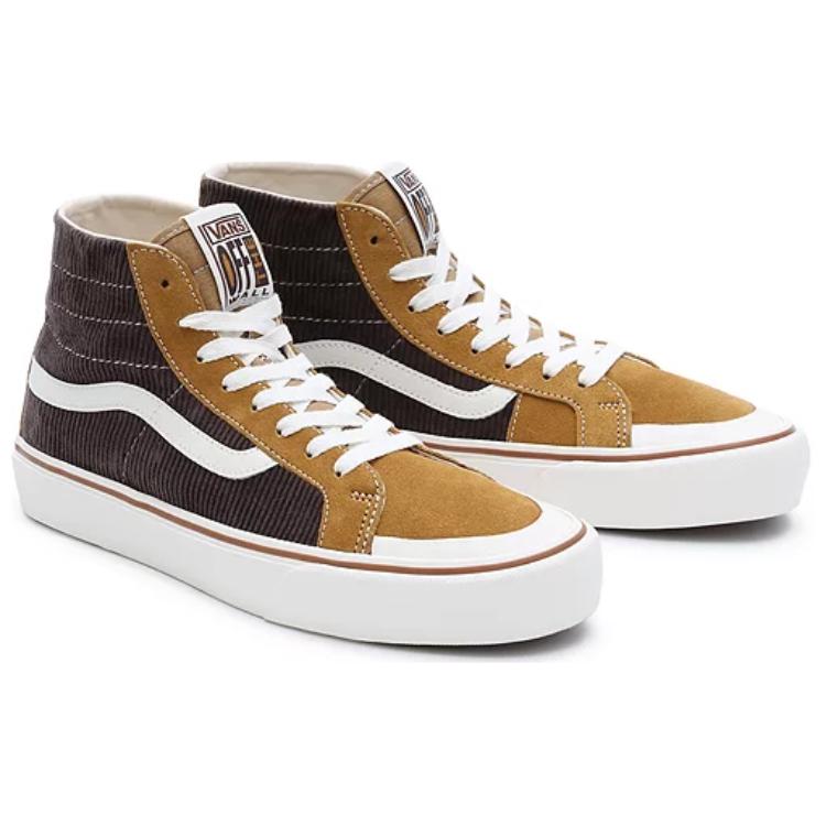 Vans Sk8 Hi 38 Decon VR3 Sf 'Темно-коричневый Золотой' VN0A4BX7AN2